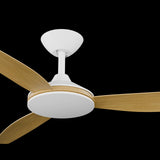 Calibo Condor 52" DC Smart Ceiling Fan with Remote Control | White and Bamboo