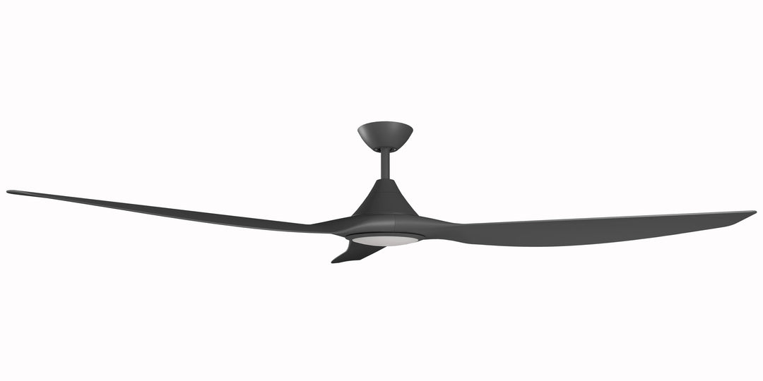 Calibo Smart CloudFan 72" (1830mm) ABS DC Ceiling Fan with 20W CCT LED Light and Remote | Black