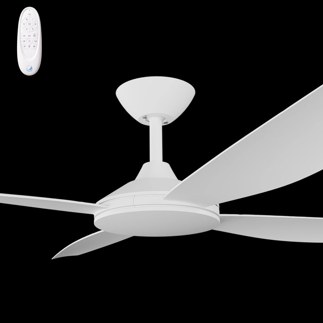 Calibo Vanga 56" DC Smart Ceiling Fan with Remote Control | White