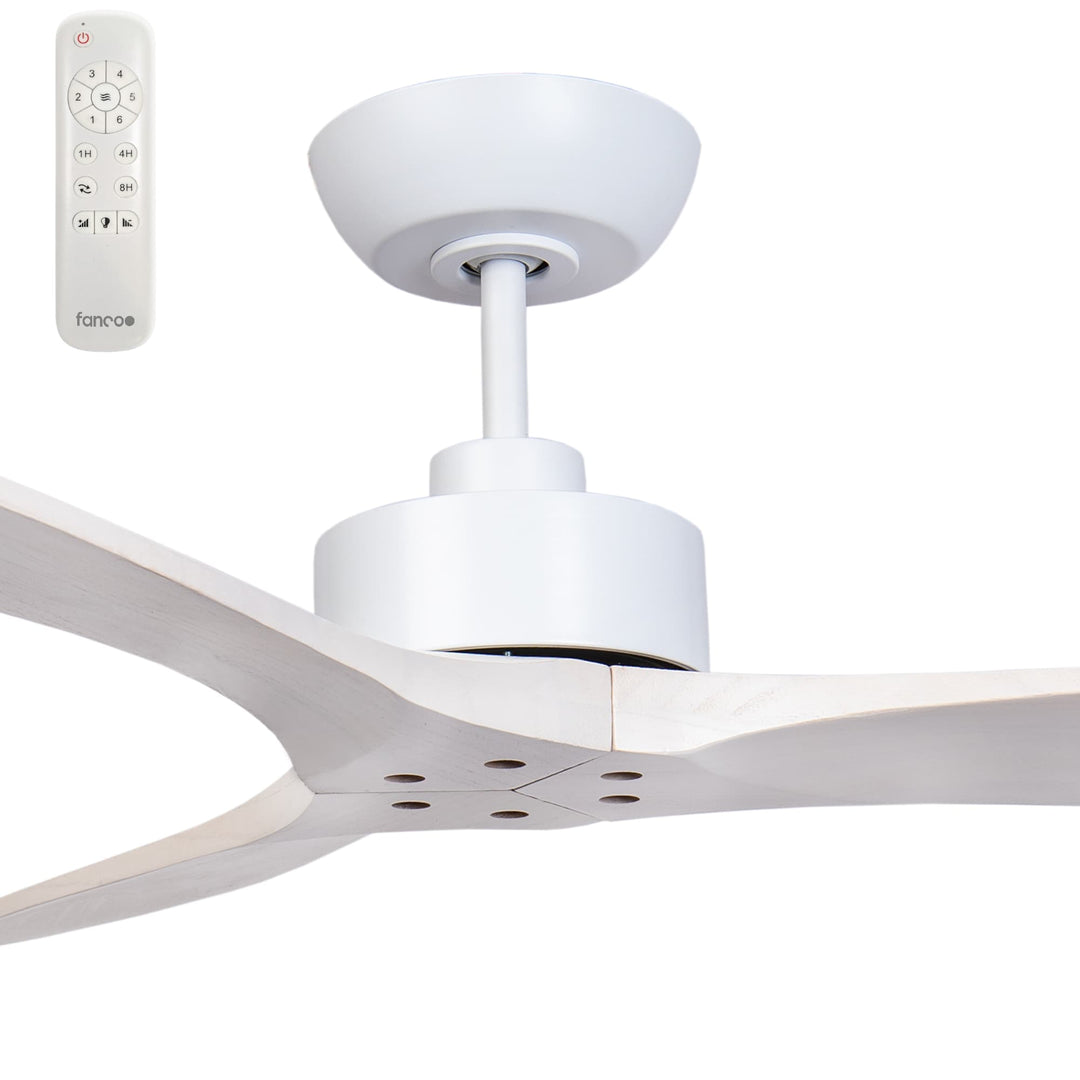 Fanco Wynd 54" DC Ceiling Fan with Remote | White