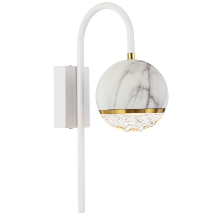 Telbix Oneta Arm Wall Light | White