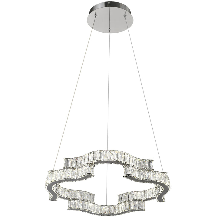 Telbix Jura 1 Tier Pendant Light | Chrome