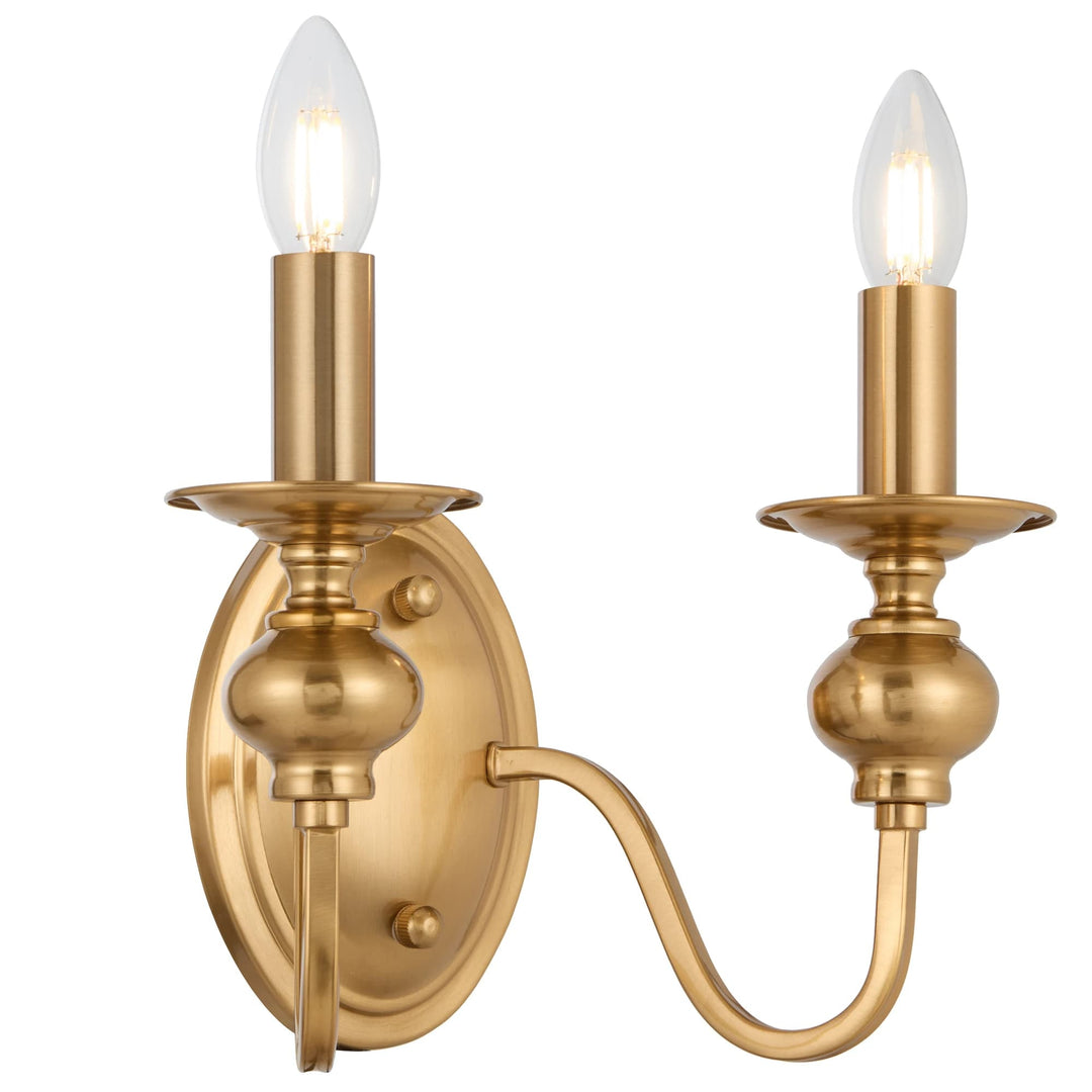 Telbix Siedel 2-Light Wall Bracket | Copper