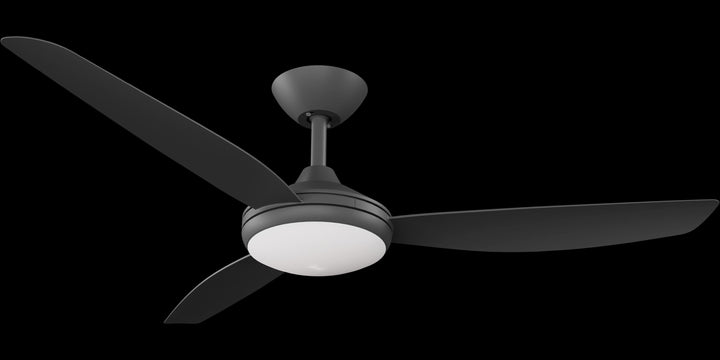 Calibo Condor 52" DC Smart Ceiling Fan with LED Light and Remote Control | Black