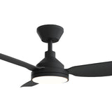 Calibo Sora 48" DC Ceiling Fan with LED Light, Wall Control and Remote | Black