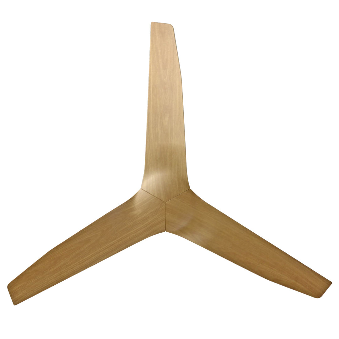 Fanco Infinity-iD 48" Smart DC Ceiling Fan with TriControl | White and Beechwood