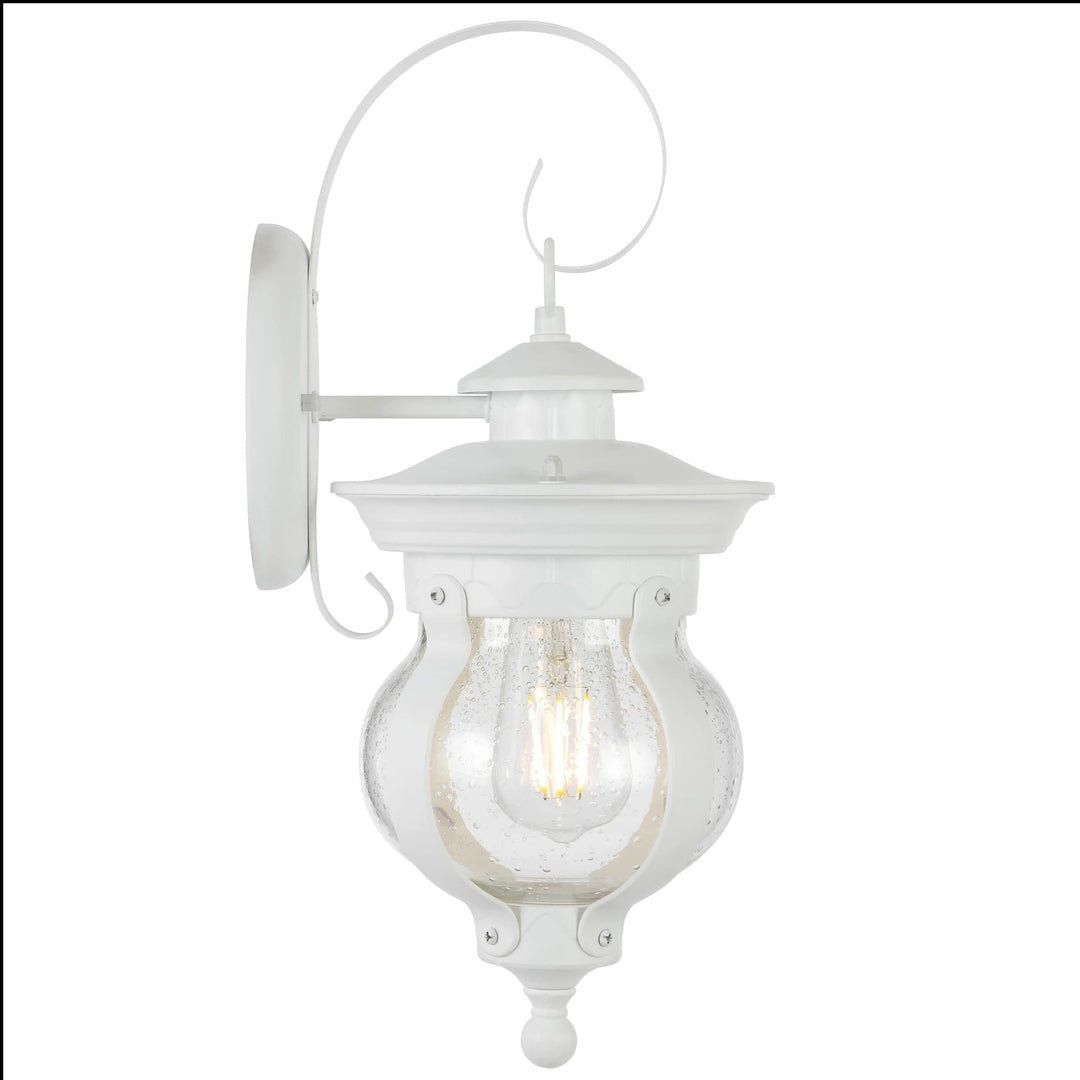 Telbix Mamo 18 Outdoor Wall Light | White