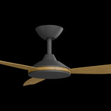Calibo Condor 52" DC Smart Ceiling Fan with Remote Control | Black and Teak
