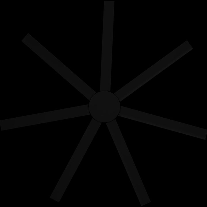 Calibo Alula 80" (2032mm) 7 Blade Indoor/Outdoor DC Ceiling Fan & Remote | Black