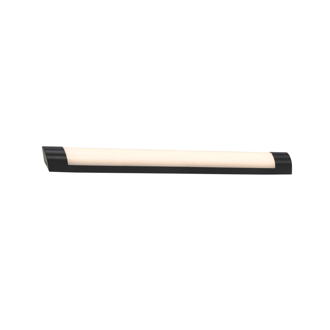 Telbix Oras 12W CCT LED Wall Light With Acrylic Diffuser | Black