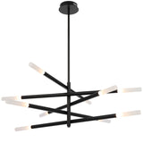 Telbix Pinta 10 Light LED Pendant Light | Black