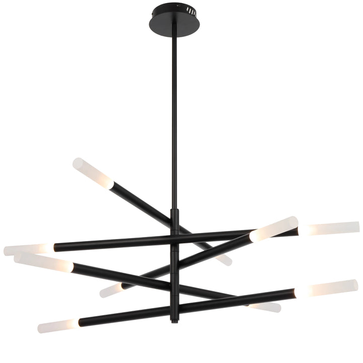 Telbix Pinta 10 Light LED Pendant Light | Black