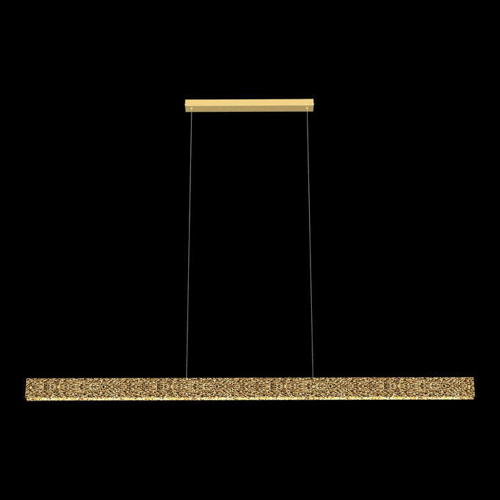 Calibo Couas Textured Honeycomb 3CCT LED Linear Pendant | 2000mm
