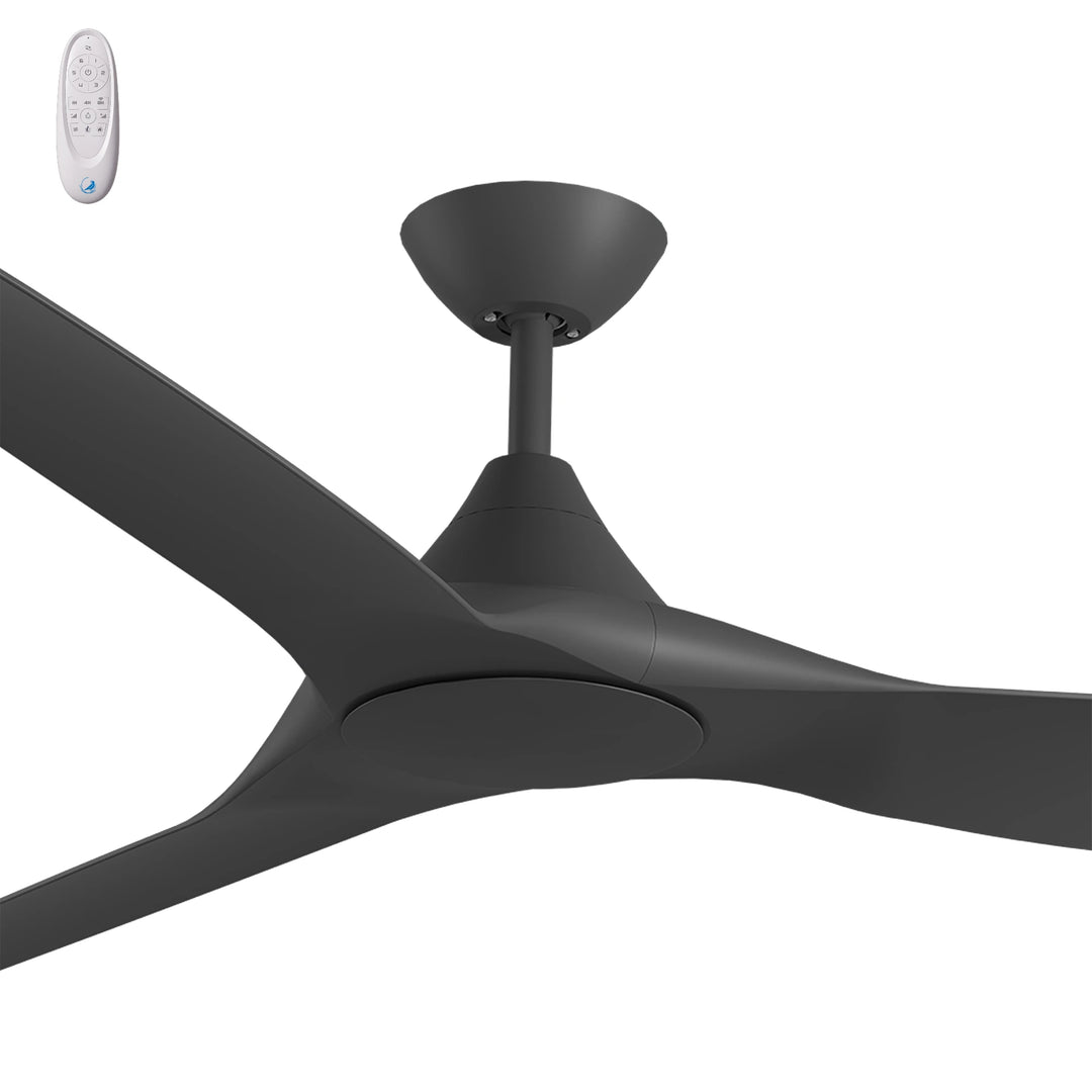 Calibo Smart CloudFan 72" (1830mm) ABS DC Ceiling Fan and Remote | Black
