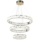 Telbix Rias 3 Tier Pendant Light | Gold