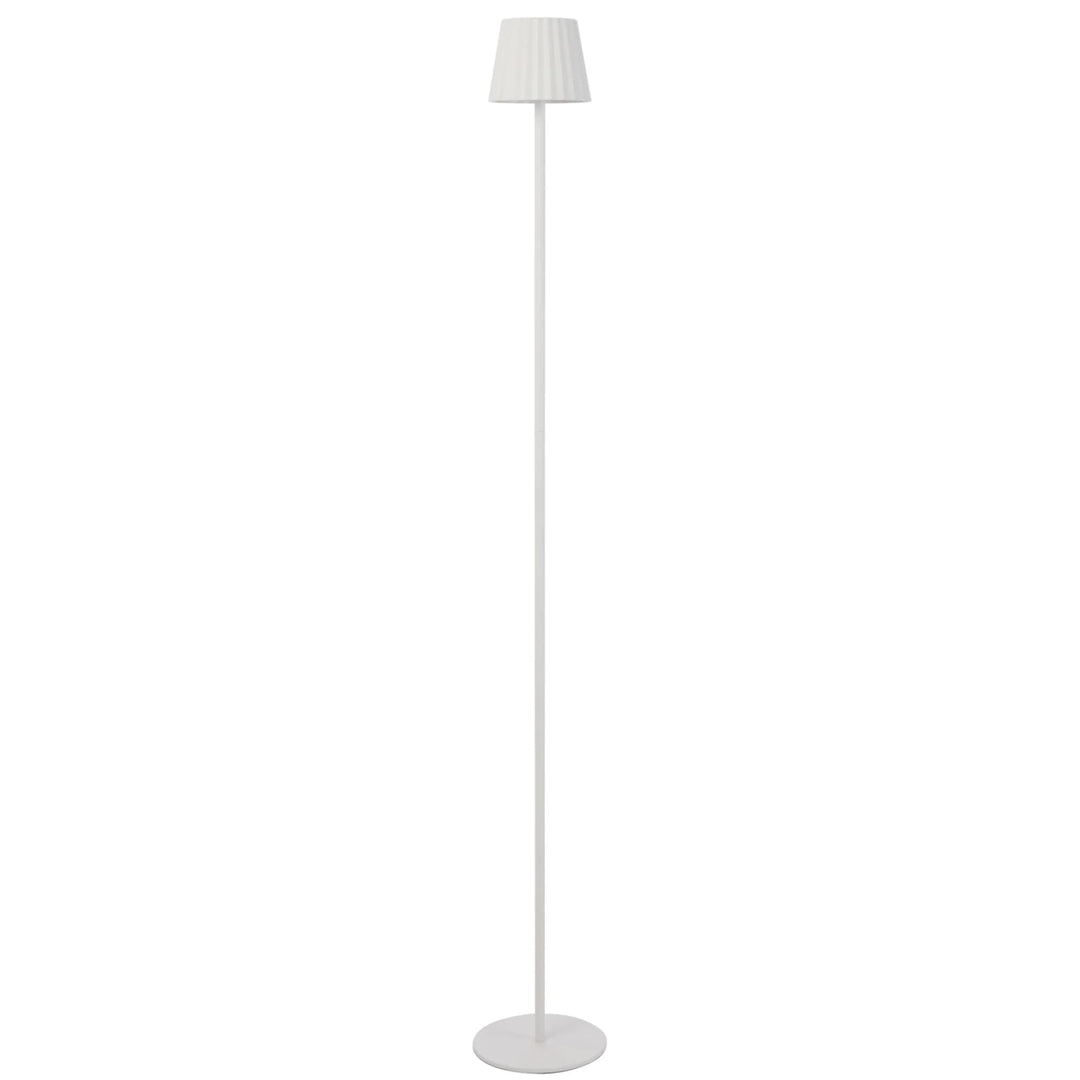 Telbix Mindy Rechargeable LED Floor Lamp | White
