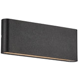 Nordlux Kinver Medium LED Up and Down Wall Light | Black