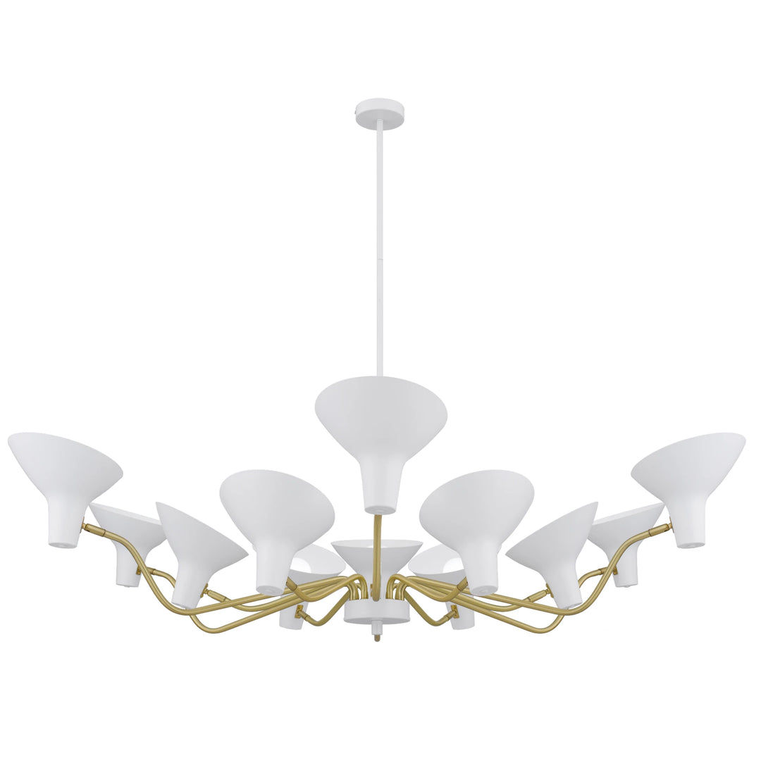 Telbix Farbon 12 Light Pendant Light | White