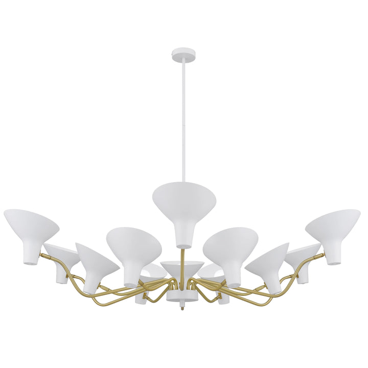 Telbix Farbon 12 Light Pendant Light | White