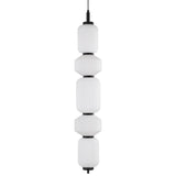 Telbix Torso 5 Light LED Pendant | Black