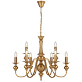 Telbix Siedel 8-Light Pendant | Copper