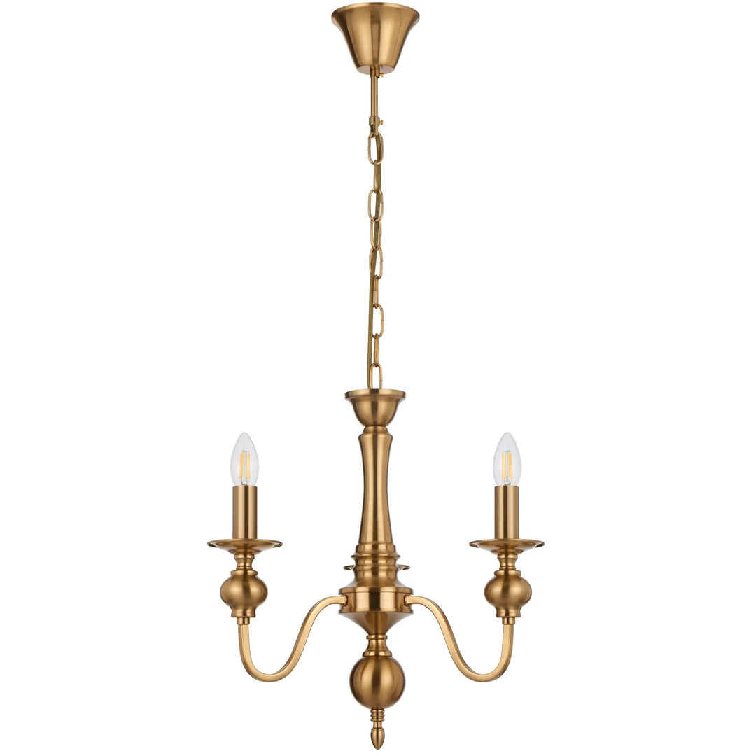 Telbix Siedel 3-Light Pendant | Copper