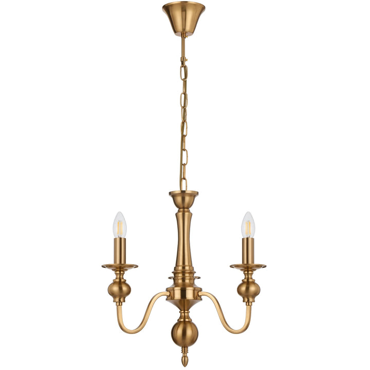 Telbix Siedel 3-Light Pendant | Copper
