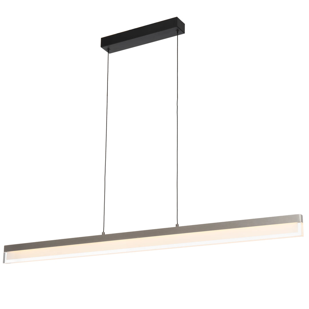 Telbix Salas LED Bar Pendant Light | Grey