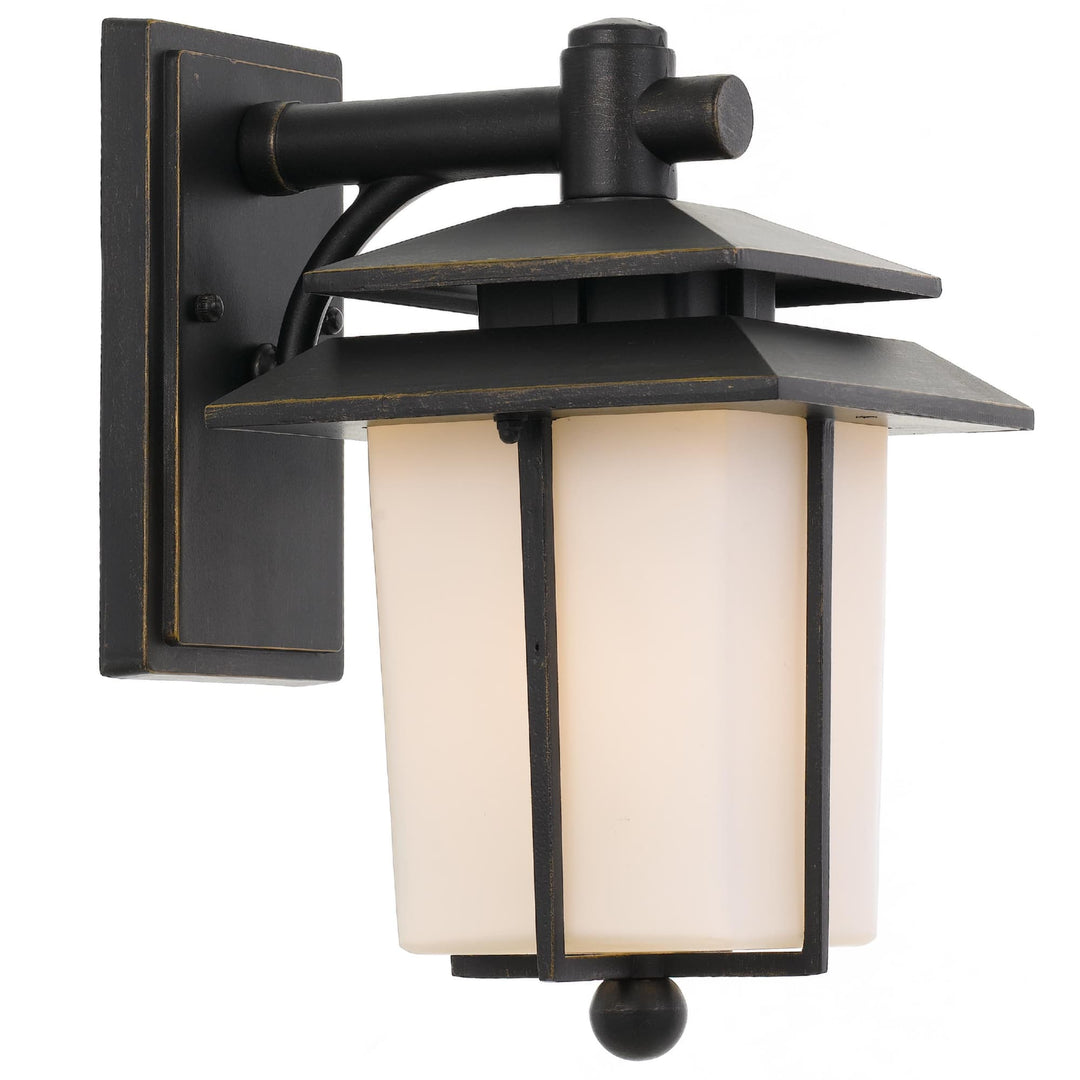 Telbix Silvan Exterior Wall Light | Black
