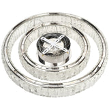 Telbix Rias 2 Tier Pendant Light | Chrome