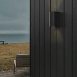 Nordlux Canto Maxi 2 Up/Down Wall Light | Seaside Black