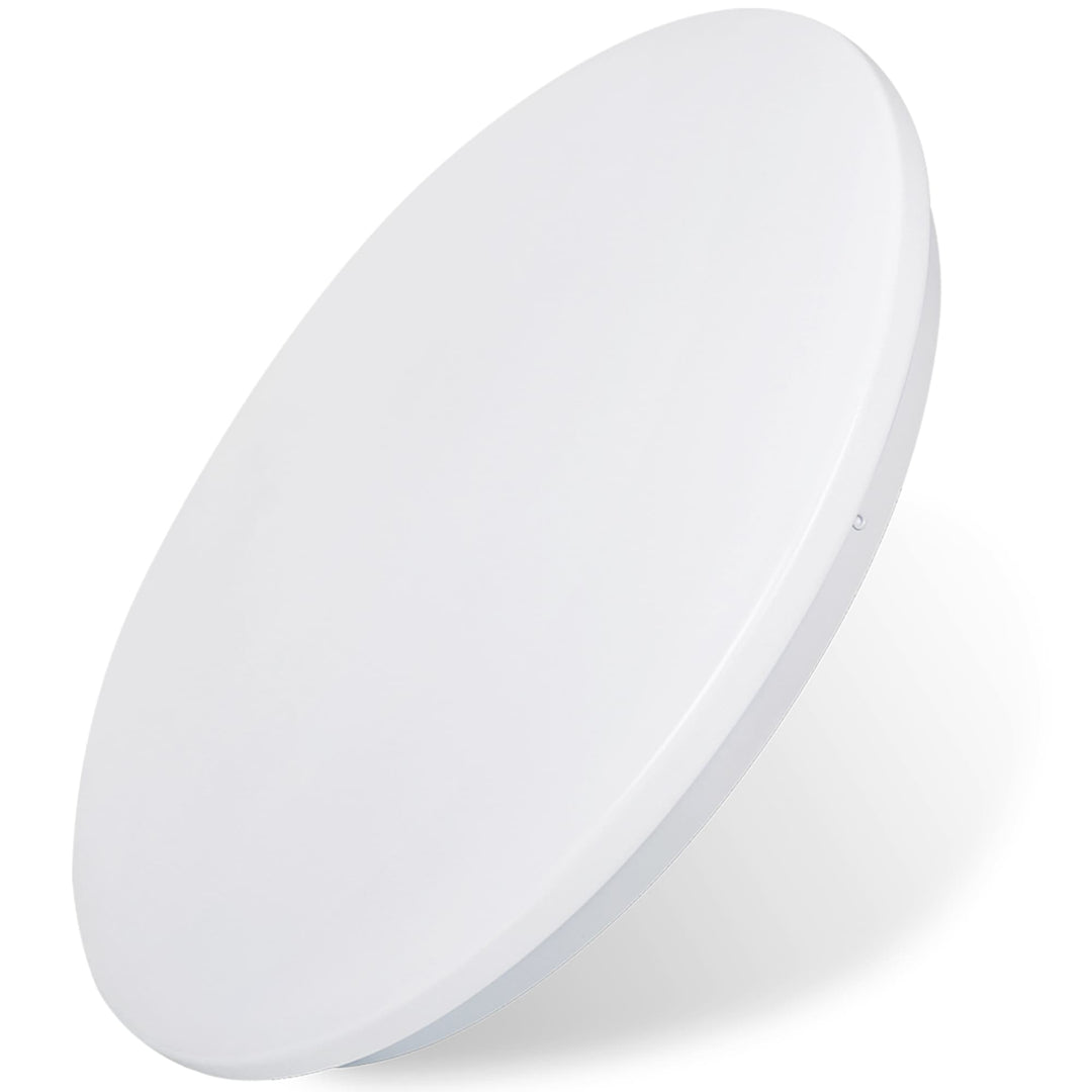 Telbix Cassia 28W Tricolour LED Oyster Light | Satin