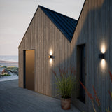 Nordlux Canto Kubi 2 Up/Down LED Wall Light | Seaside Black