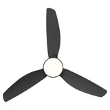 Calibo Sora 48" DC Ceiling Fan with LED Light, Wall Control and Remote | Black