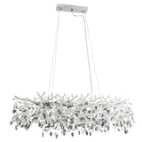 Telbix Molena Rectangular 10 Light Pendant | Chrome