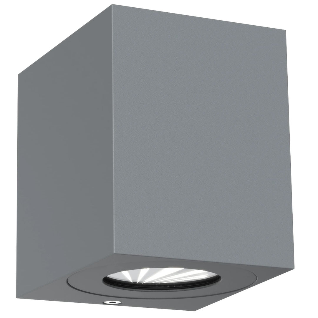 Nordlux Canto Kubi 2 Up/Down LED Wall Light | Grey