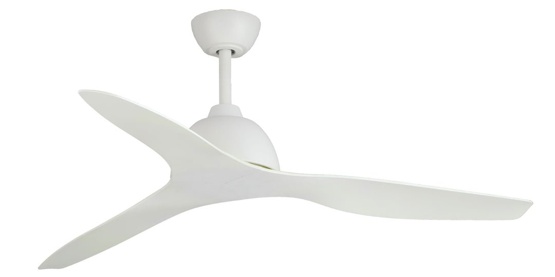 Fanco Breeze 52" AC Ceiling Fan with Wall Controller | White