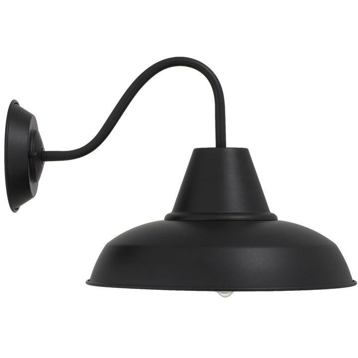 Telbix Gordon Exterior Wall Light | Black