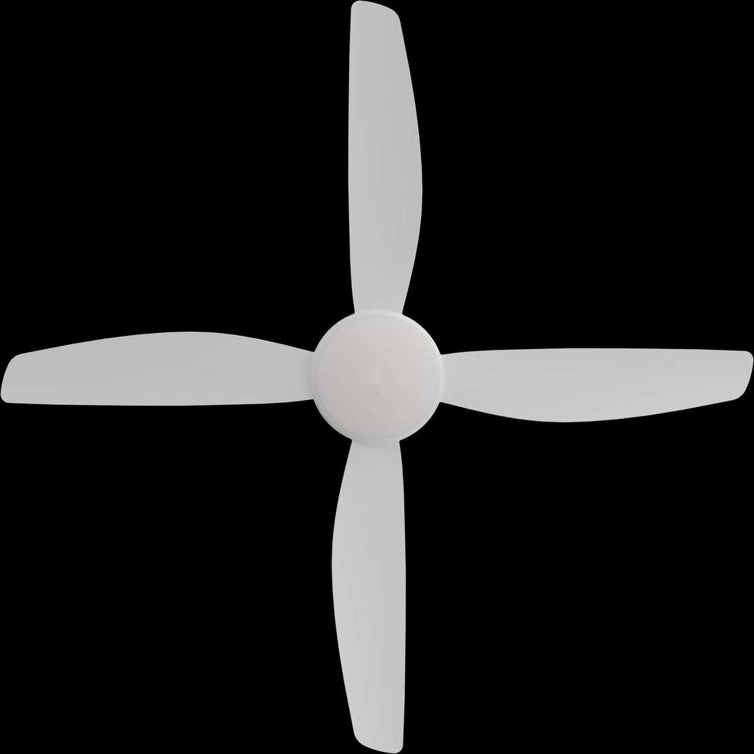 Calibo Vanga 56" DC Smart Ceiling Fan with LED Light and Remote Control | White