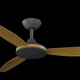 Calibo Condor 56" DC Smart Ceiling Fan with Remote Control | Black and Teak