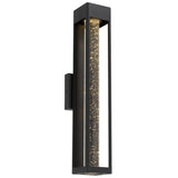 Telbix Hollis 55 LED Outdoor Wall Light | Black