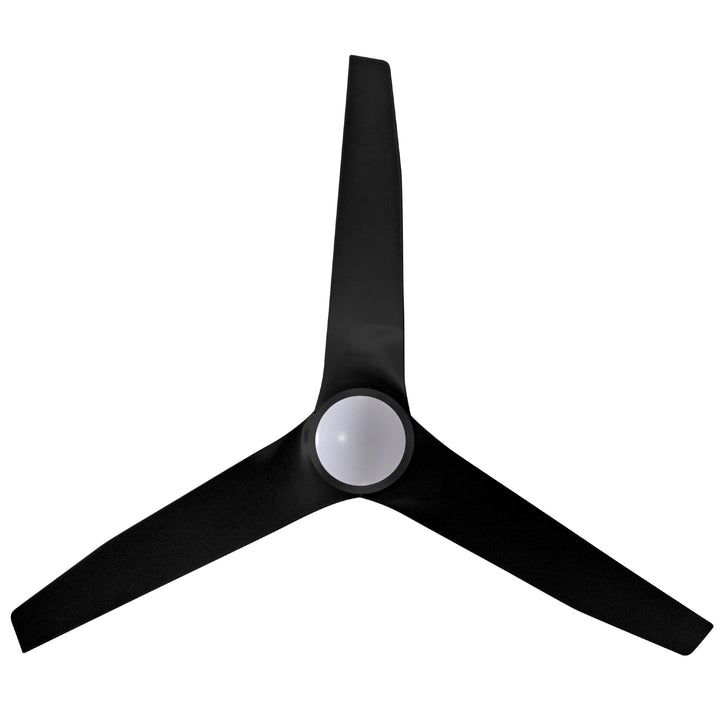 Fanco Infinity-iD 54" DC Smart Ceiling Fan with LED Light and Remote | Black