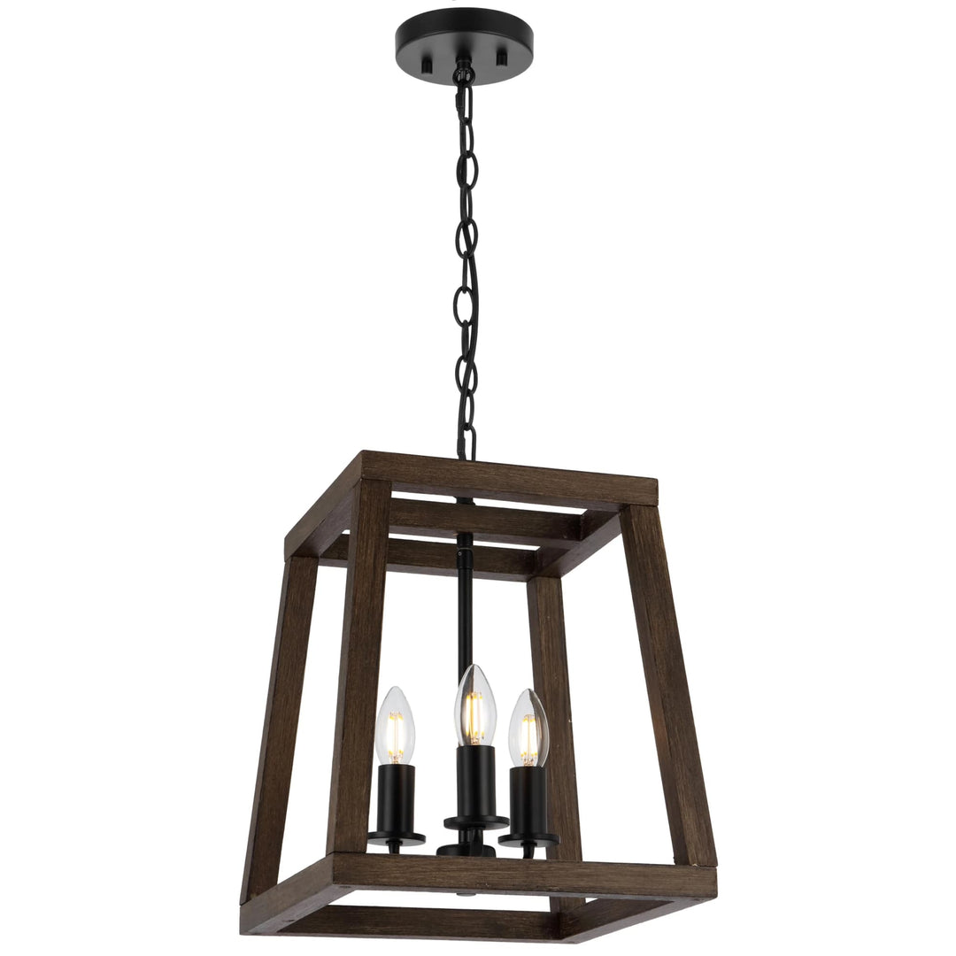 Telbix Black Dalton Pendant Light | 3 Light