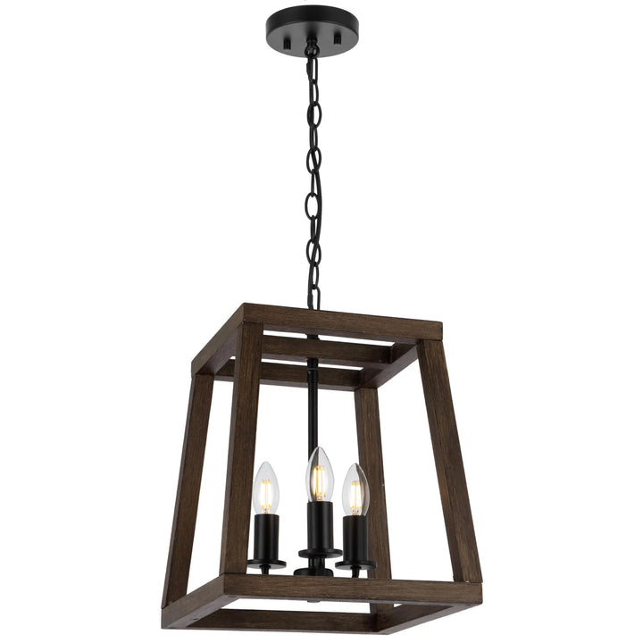Telbix Black Dalton Pendant Light | 3 Light