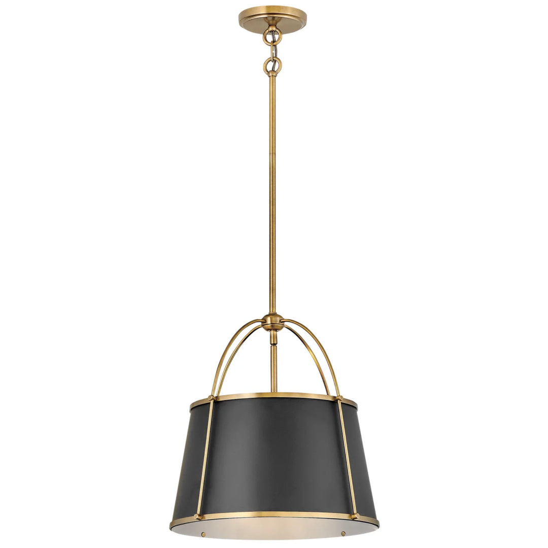 Hinkley Clarke Large Pendant Light | Warm Brass