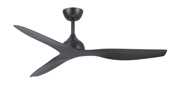 Fanco Eco Style DC 52" Ceiling Fan With Remote | Black