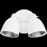 Calibo Nighthawk Double LED Spotlight With Sensor | White