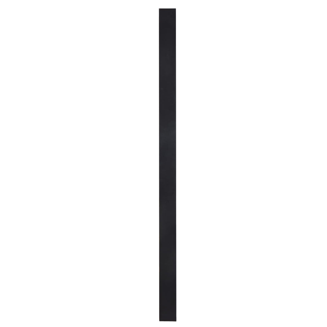 Telbix Ebiza Slimline Tricolour LED Exterior Wall Light | Black