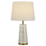 Telbix Fusell 1 Light Table Lamp (E27) | White