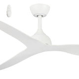 Fanco Eco Style 60" DC Indoor/Outdoor Ceiling Fan with Remote | White